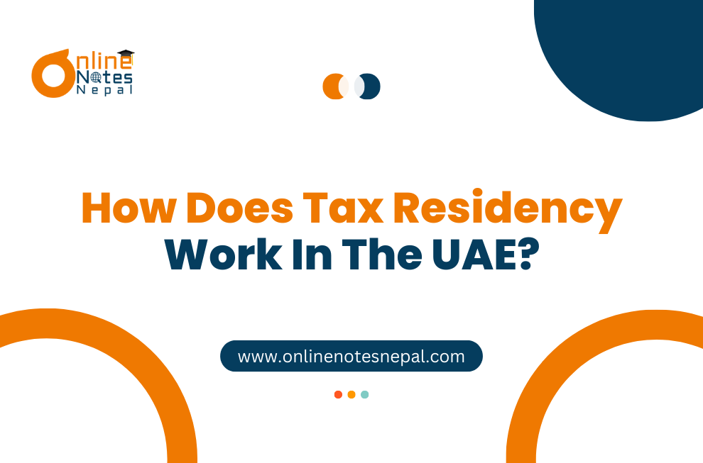 How Does Tax Residency Work In The UAE?